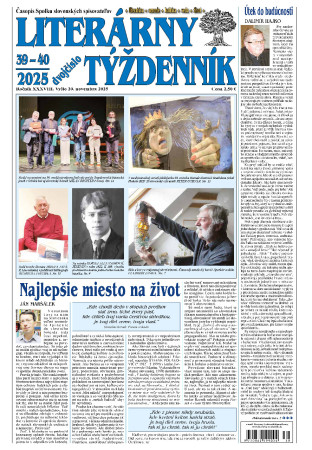 Literárny týždenník 39 – 40/2025